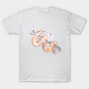 White Sakura Ball Python: Albino T-Shirt